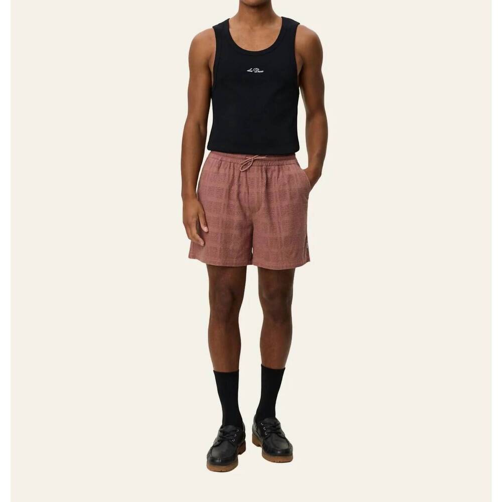 NEW LES DEUX men's charlie shorts in cognac